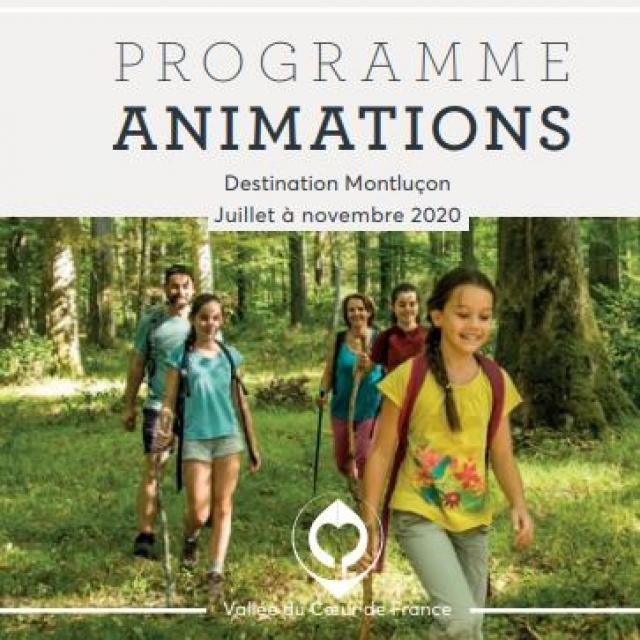 Programme Animations 2020