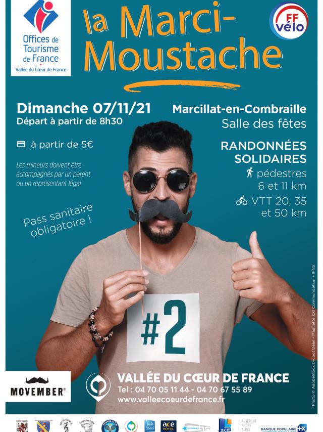 7 Novembre 2021 Affiche Marcimoustache #2