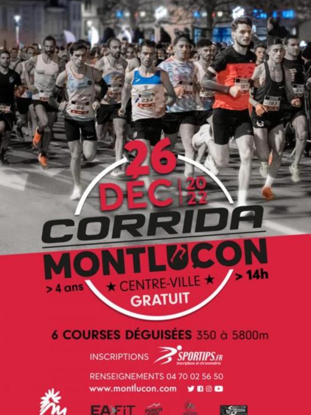 26 Decembre Corrida Pedestre Montlucon 2022