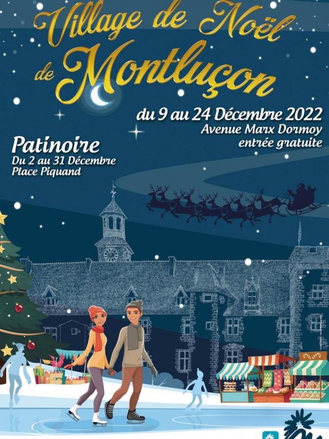 9 24 Decembre Village De Noel Avenue Marx Dormoy Montlucon