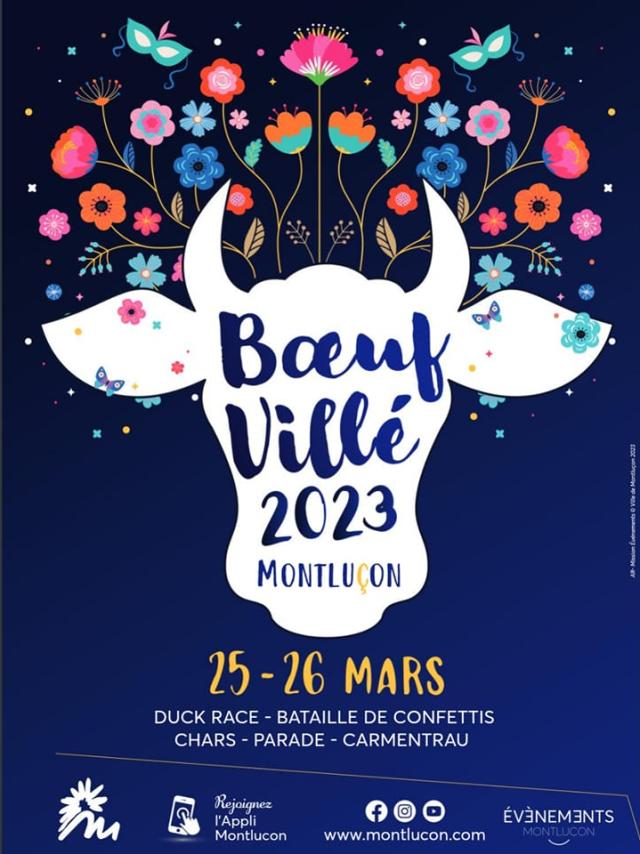 25 26 Mars Carnaval Du Boeuf Ville Montlucon