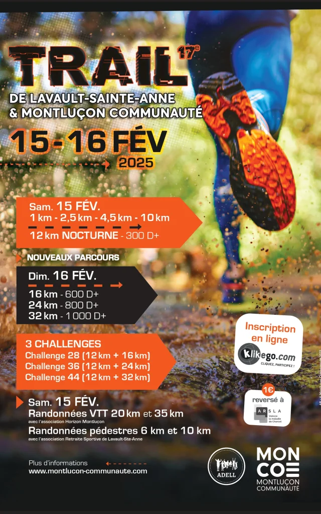 15 16 Fevrier Flyer Trail Lavault Sainte Anne 2025